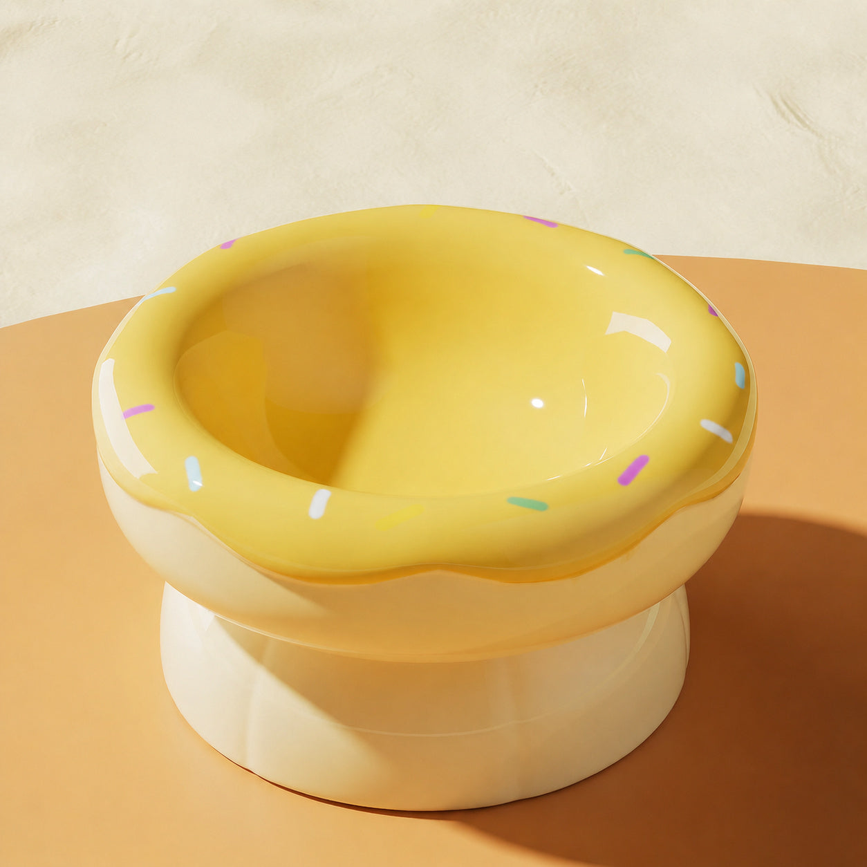 Ceramic Two-tier Cat Bowl