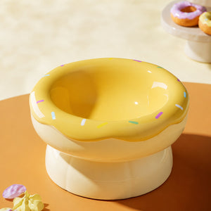 Ceramic Two-tier Cat Bowl