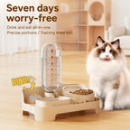 Morandi Dual-bowl Feeder Waterer