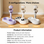 Vertical Stainless Steel Pet Fountain