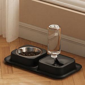 Auto-refill Dual Pet Bowl