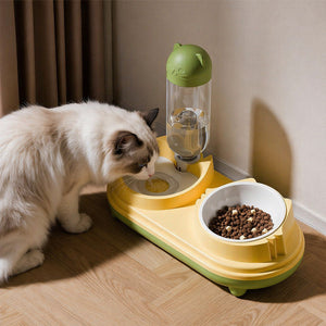 Elevated Double Bowl Waterer