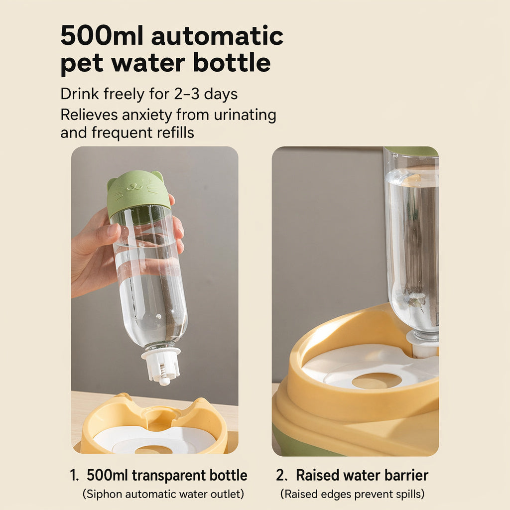 Elevated Double Bowl Waterer