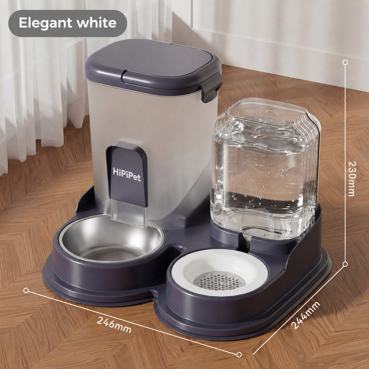Auto-refill Pet Feeder Station