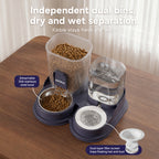 Auto-refill Pet Feeder Station