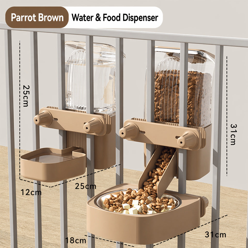Hanging Crate Feeder Waterer