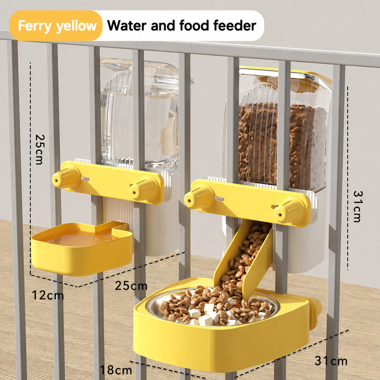 Hanging Crate Feeder Waterer