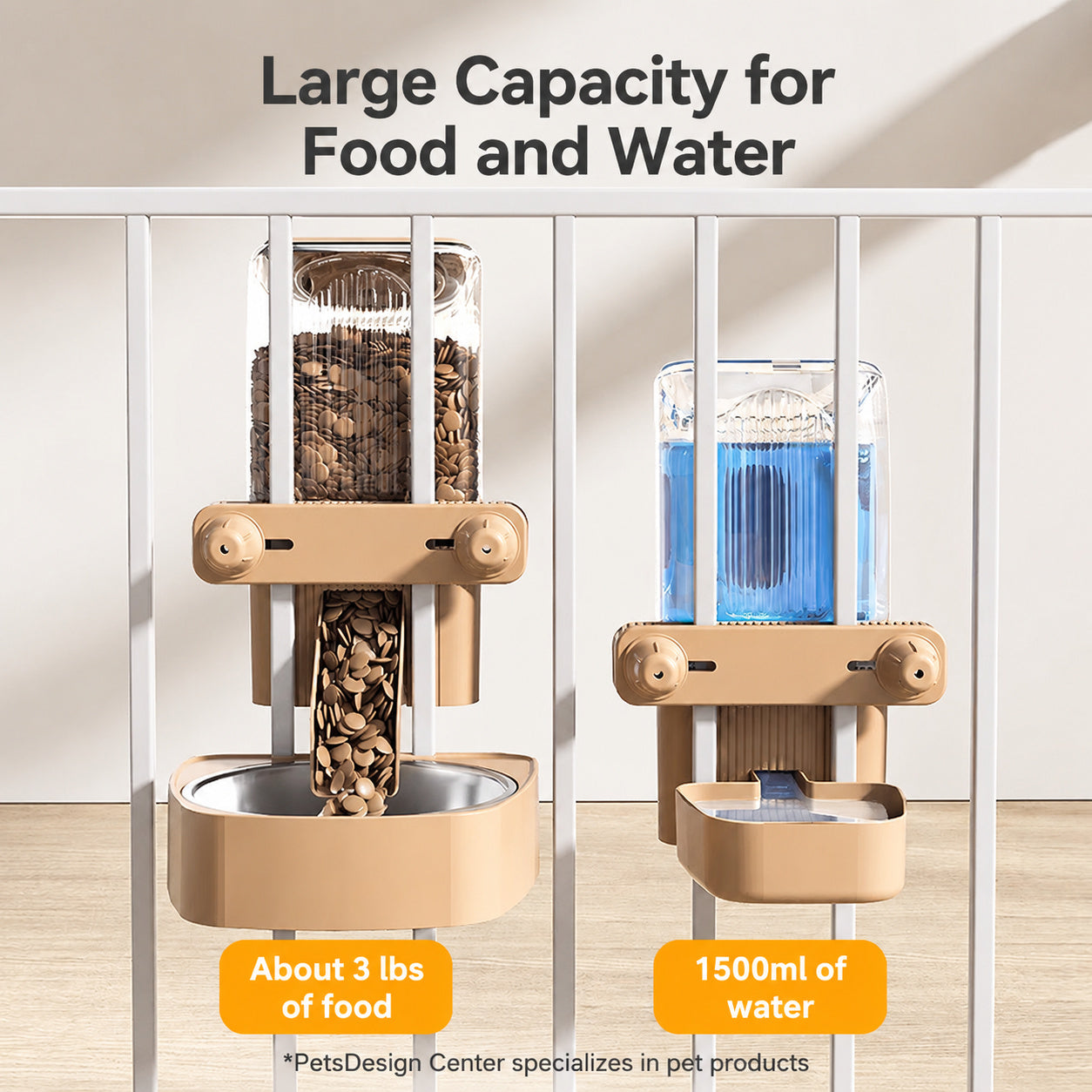 Hanging Crate Feeder Waterer
