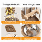 Hanging Crate Feeder Waterer