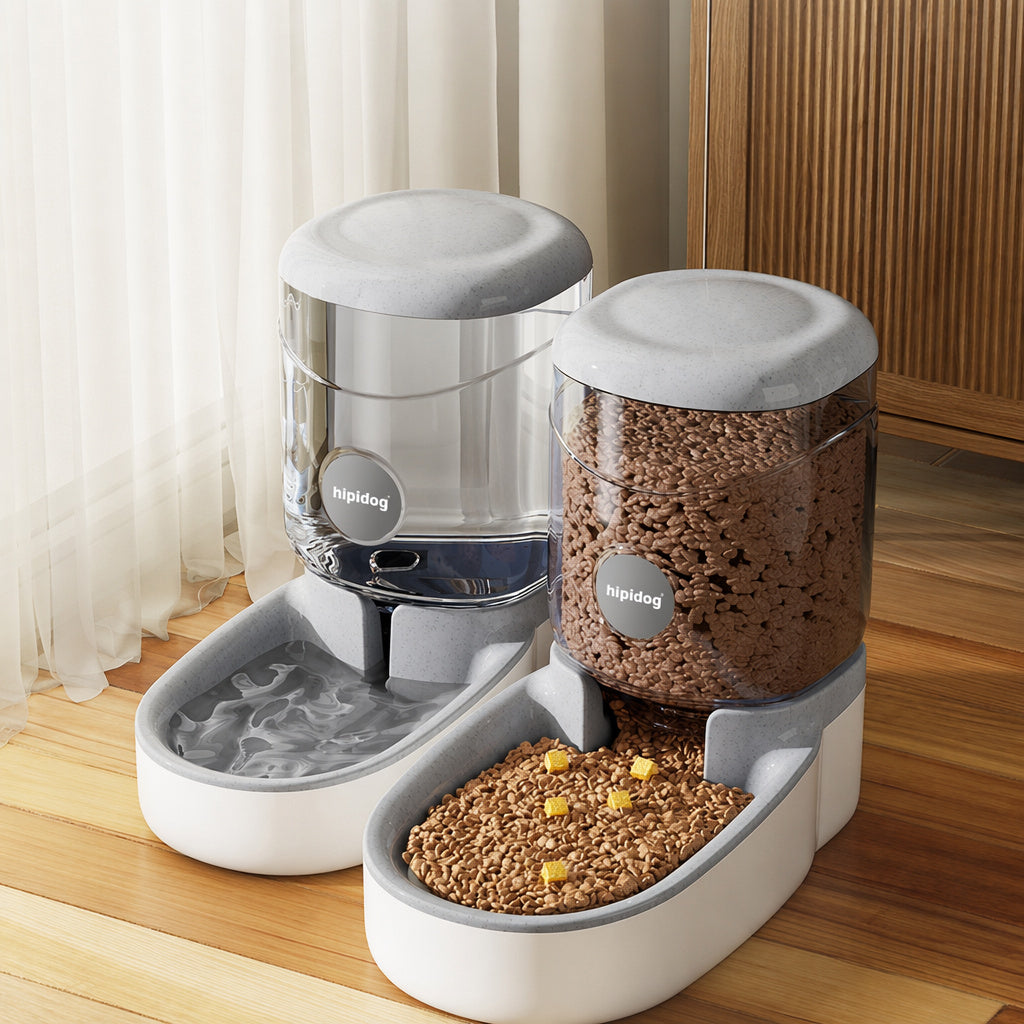 Gravity Feeder Waterer Set