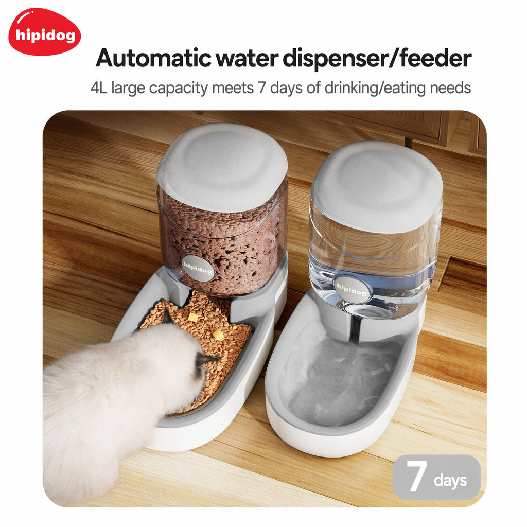 Gravity Feeder Waterer Set