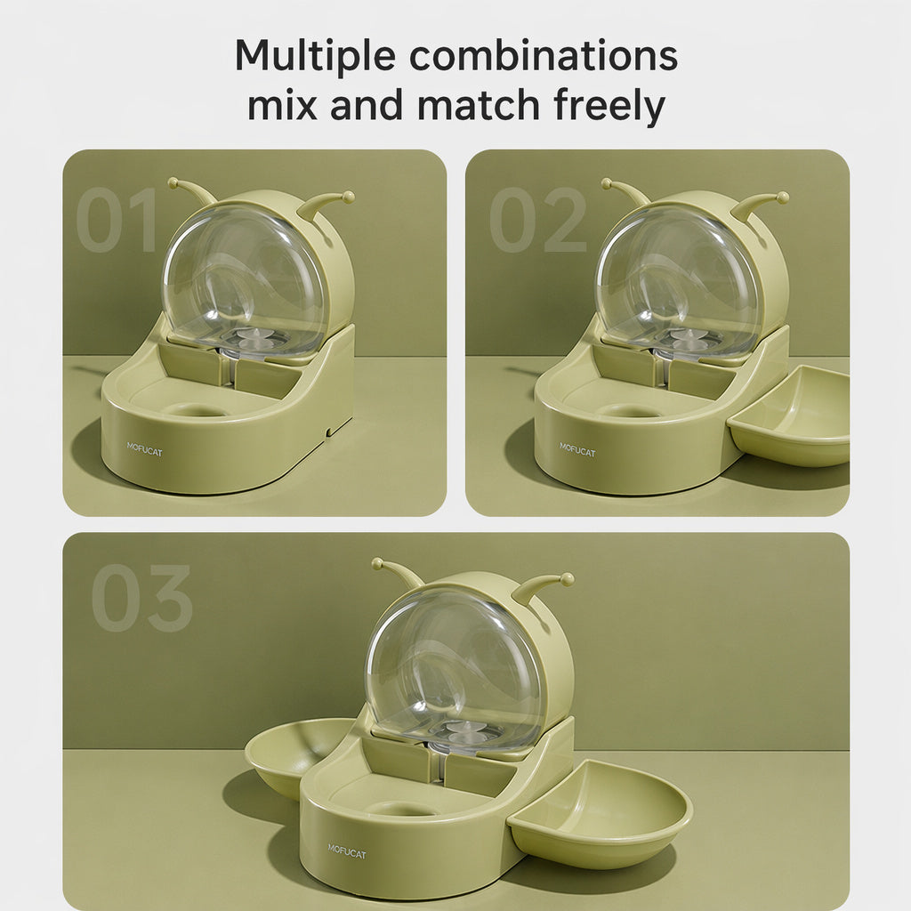 Snail-inspired Non-electric Fountain