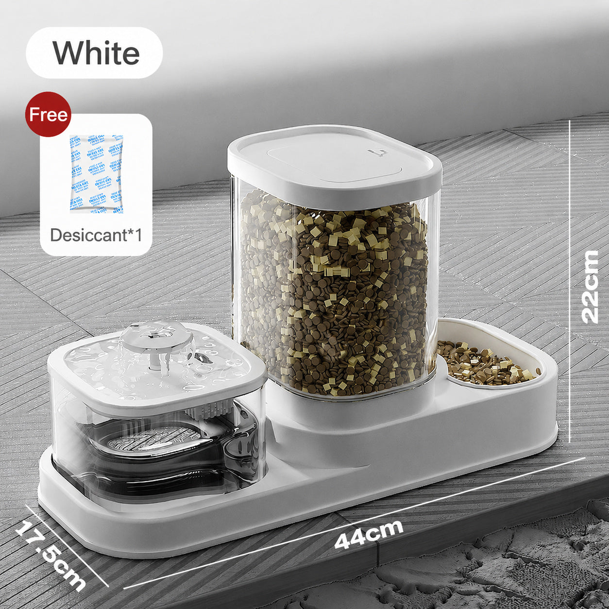 2-in-1 Feeder Fountain Combo