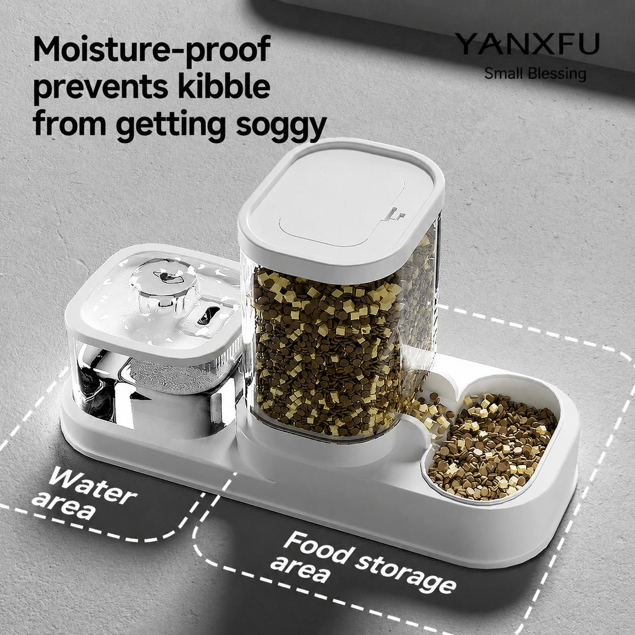 2-in-1 Feeder Fountain Combo