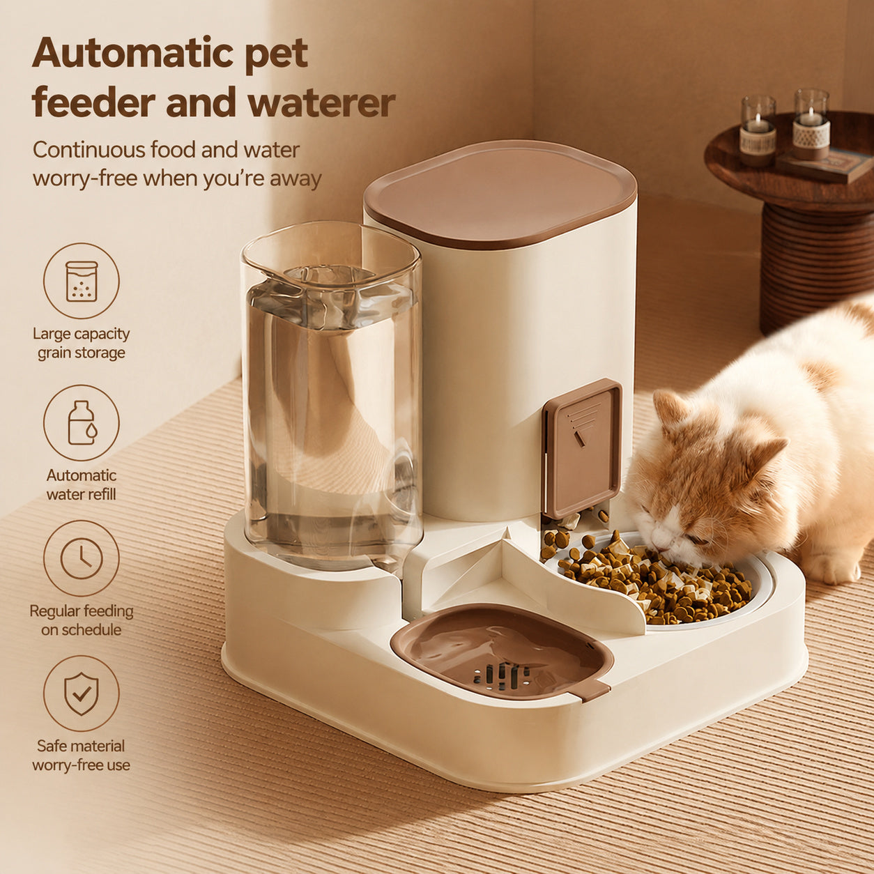 Smart Auto Feeder Waterer