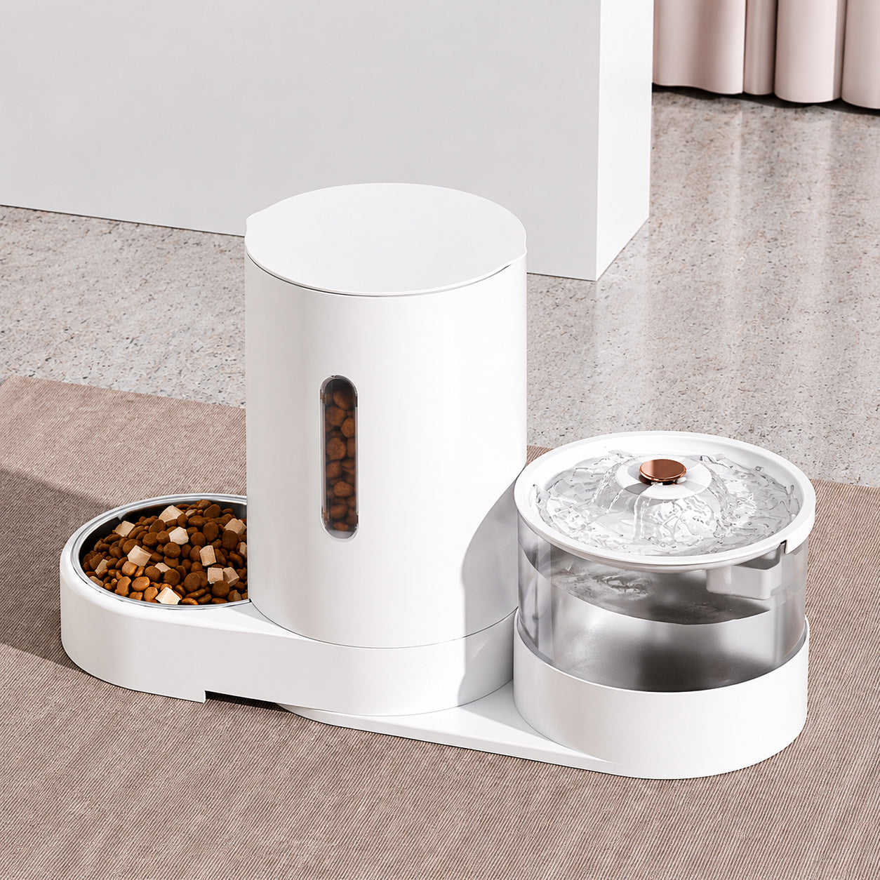 2-in-1 Feeder Fountain Base