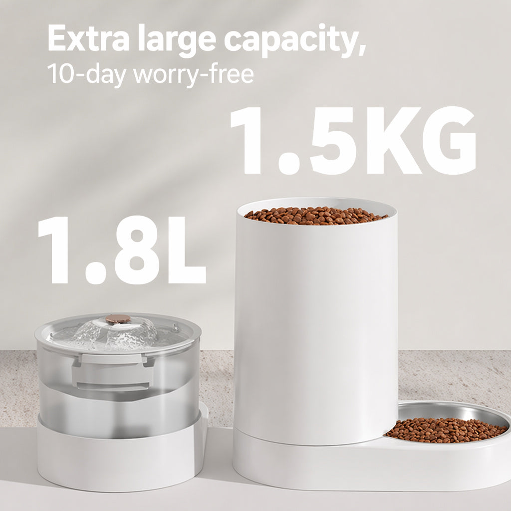 2-in-1 Feeder Fountain Base
