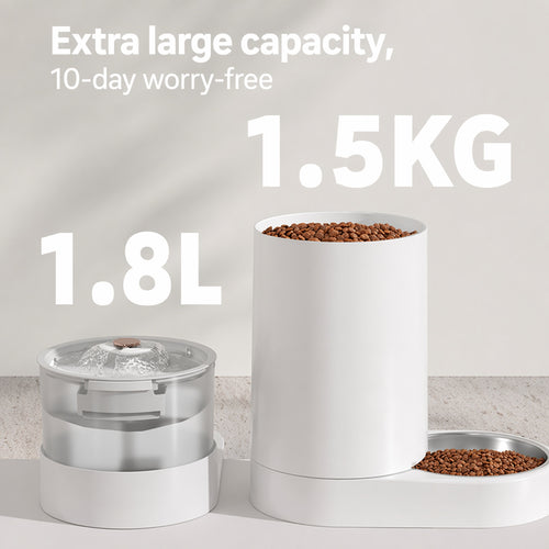 2-in-1 Feeder Fountain Base