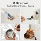 Leaf-shaped Silicone Can Spoon