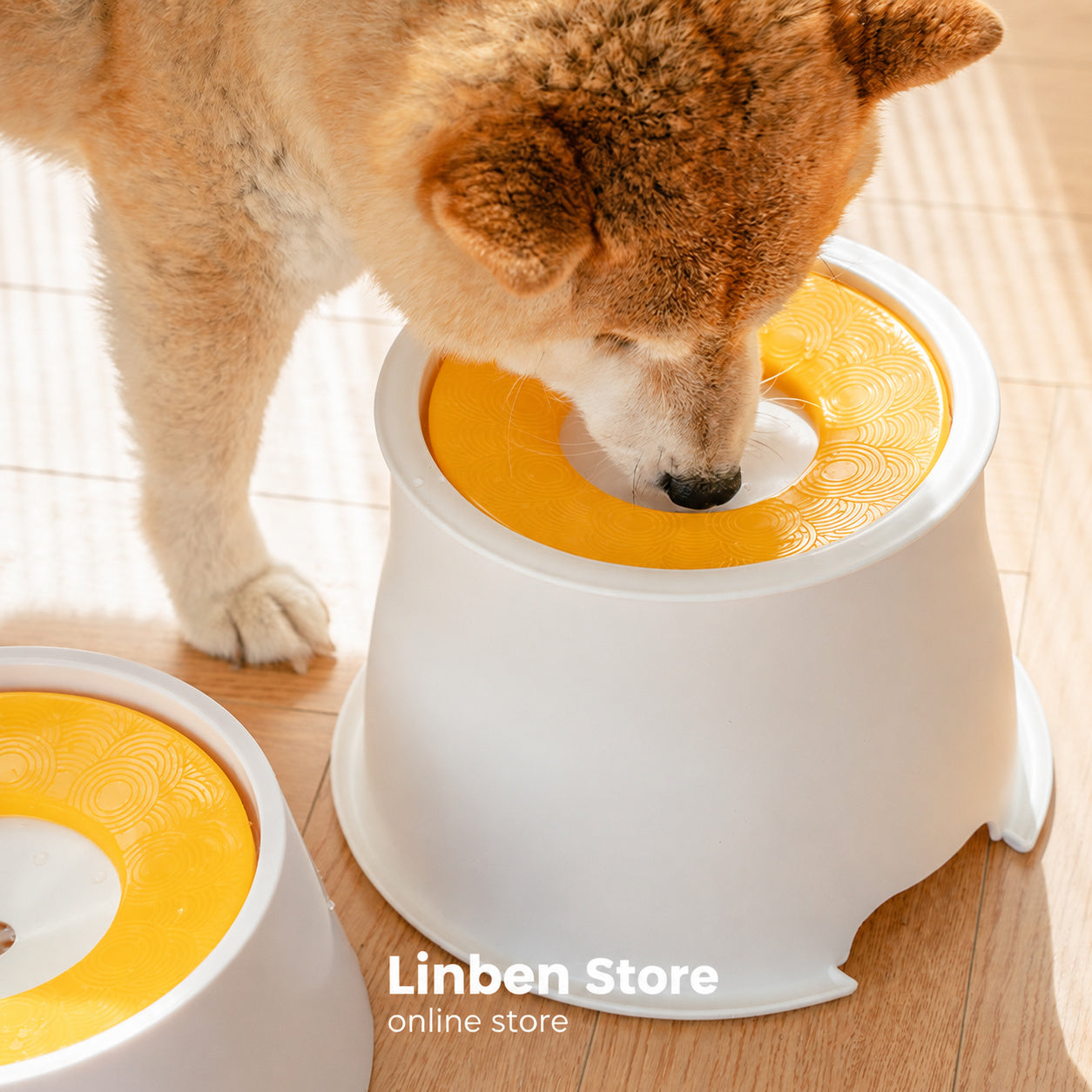 Floating Plate Spill-proof Dog Bowl