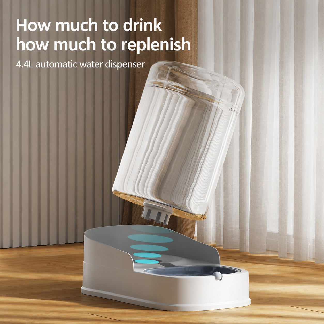 Gravity Feeder Water Set