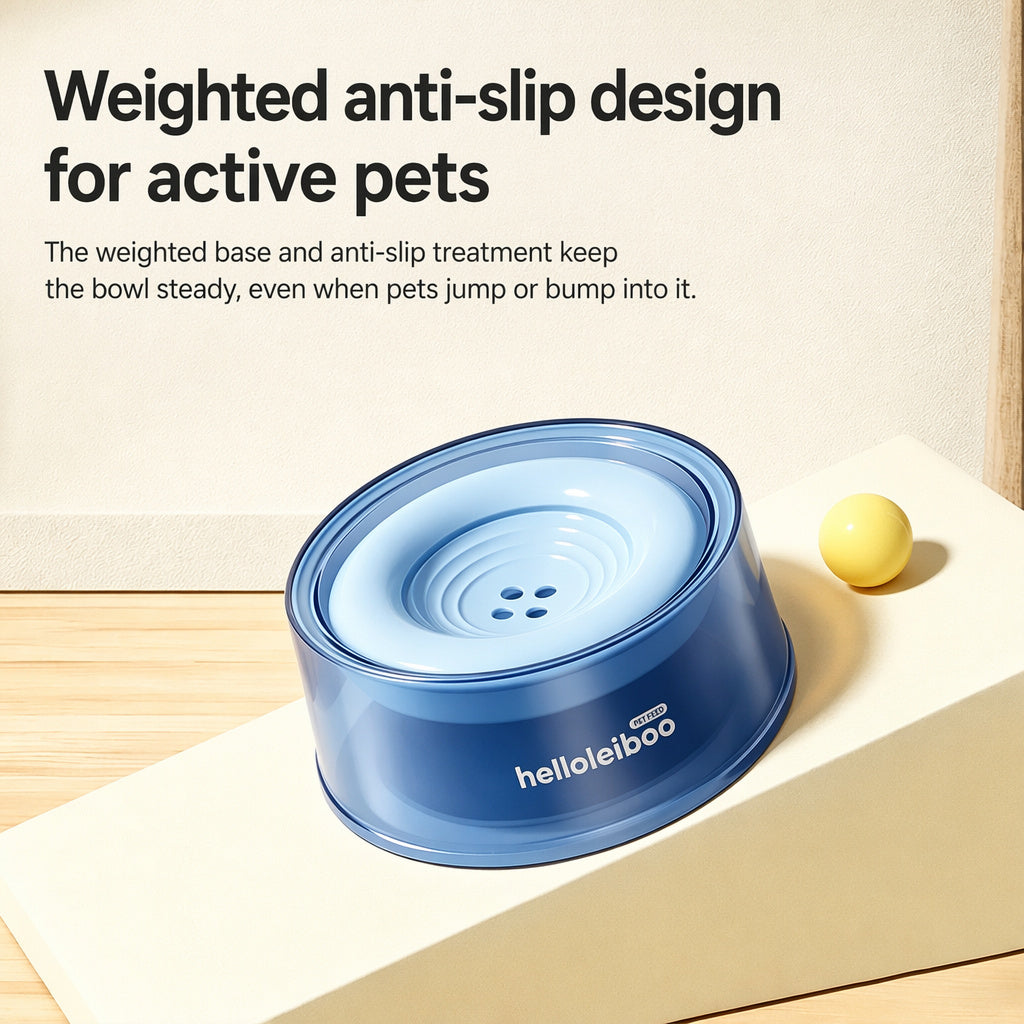 Spill-proof Floating Pet Bowl