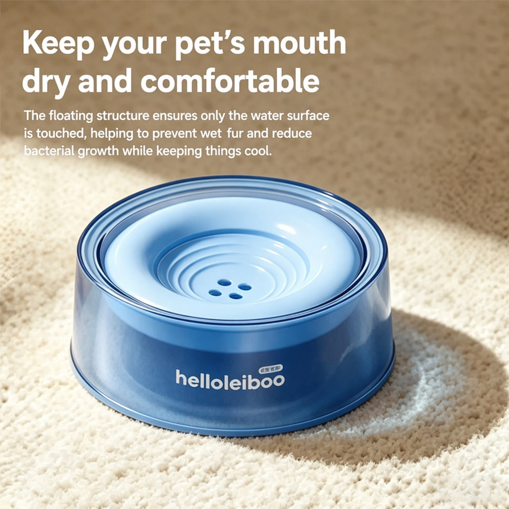 Spill-proof Floating Pet Bowl
