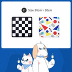 Quick-dry Checkerboard Pet Mat