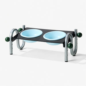 Adjustable Ceramic Double Feeder