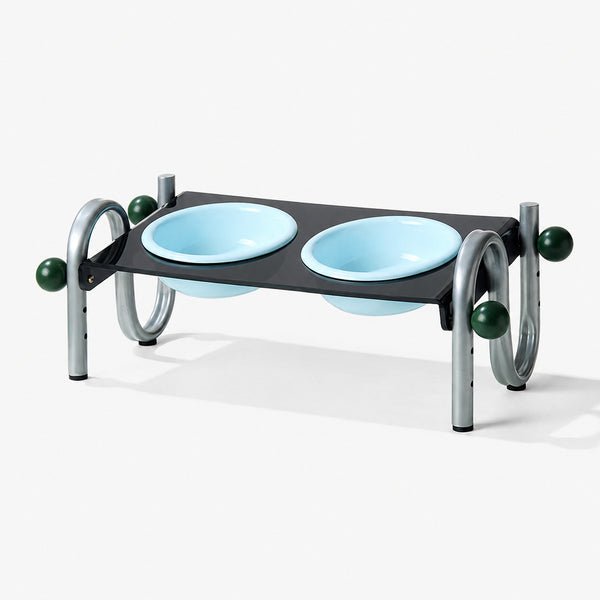 Adjustable Ceramic Double Feeder