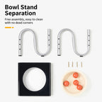 Adjustable Ceramic Double Feeder
