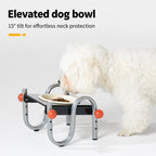 Adjustable Ceramic Double Feeder