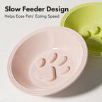 High-fired Ceramic Slow-feed Bowl