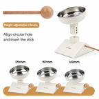 Adjustable Tilt Stainless Bowl