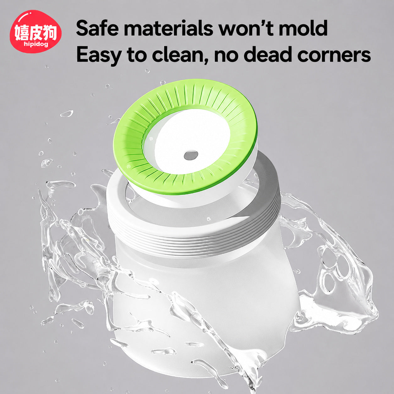 Anti-spill Floating Water Bowl