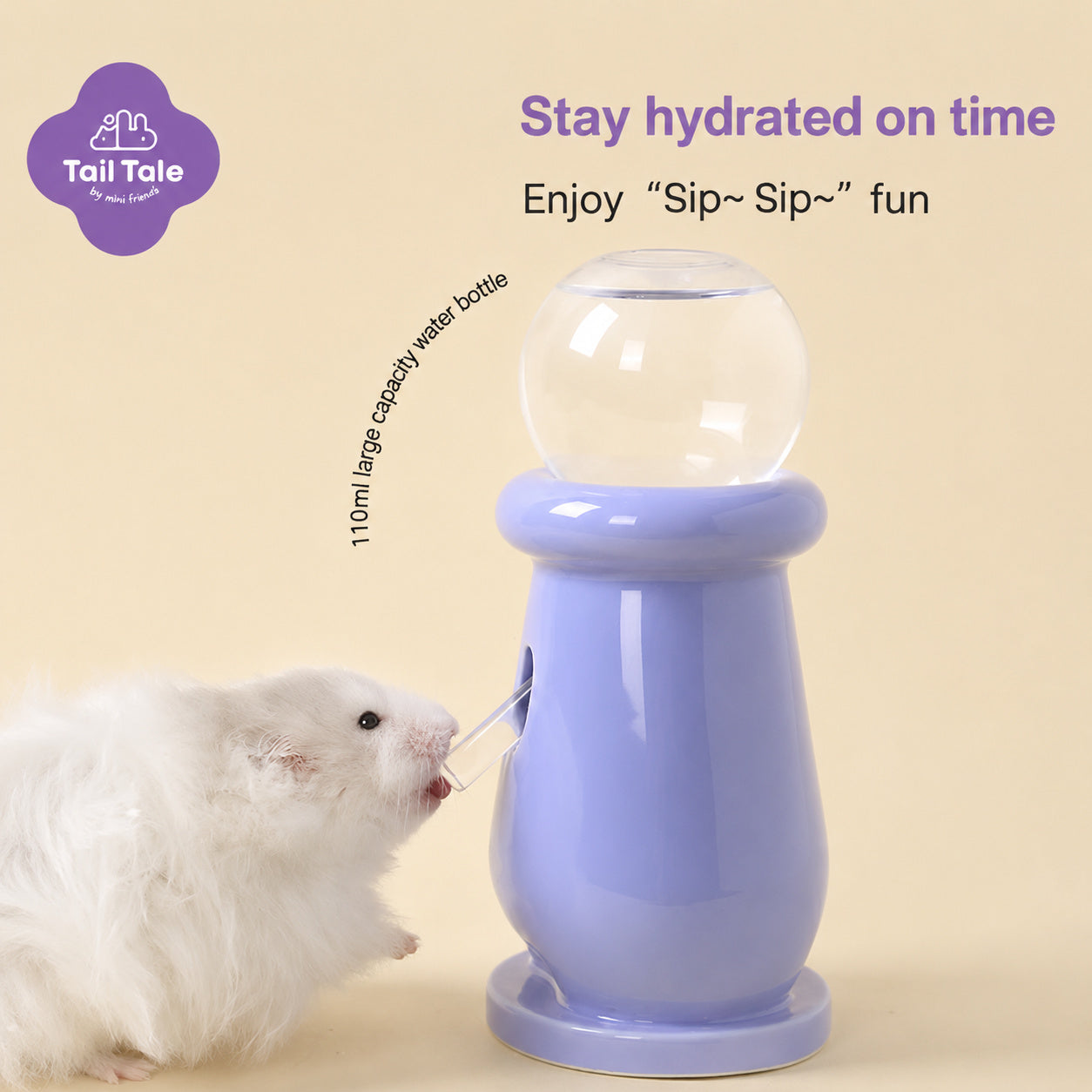 Ceramic Tip-proof Water Tower