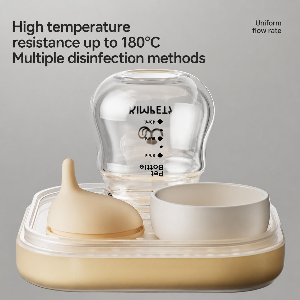 Anti-choke Nursing Bottle Set