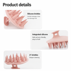 Silicone Pet Bath Massage Brush