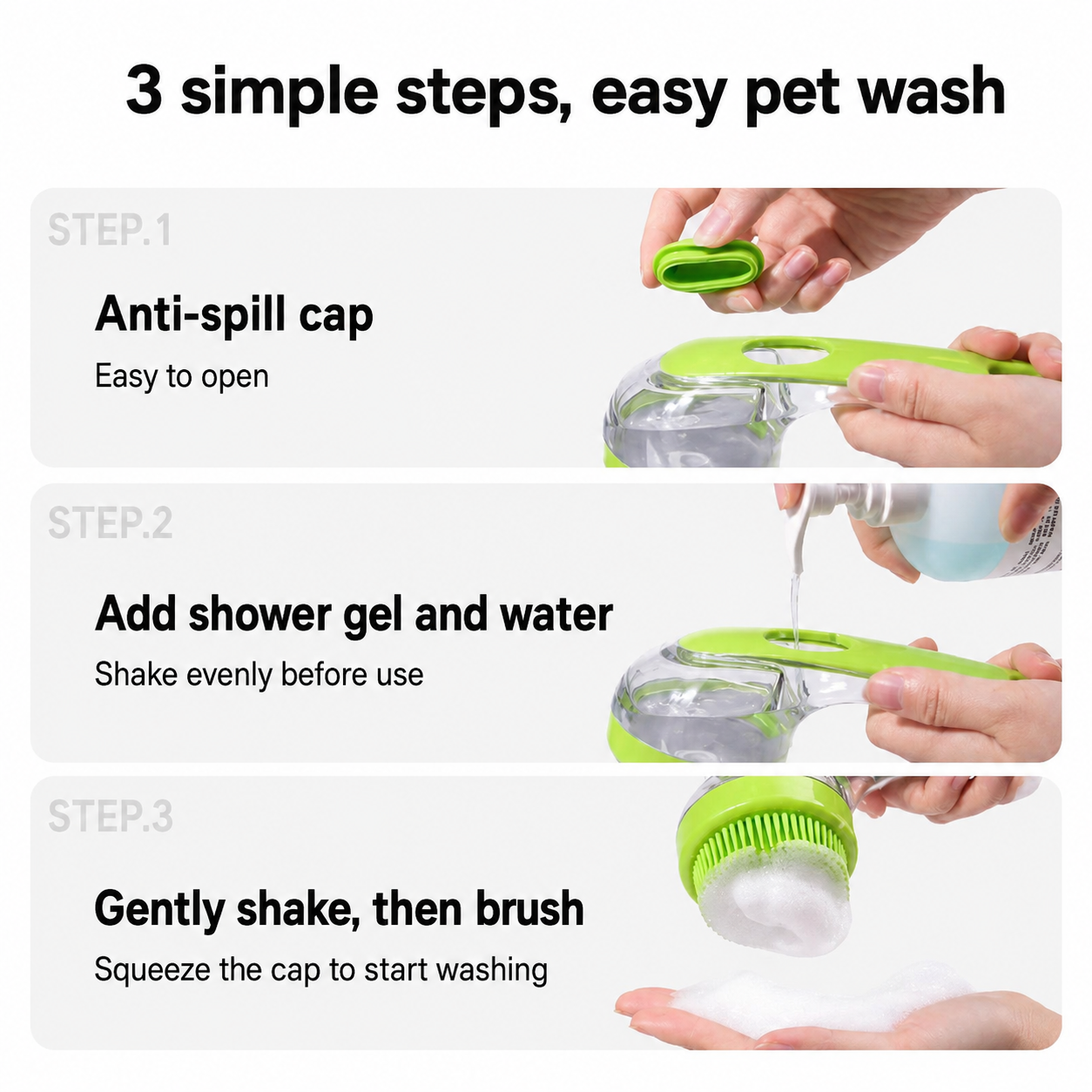 Silicone Bath Dispensing Brush