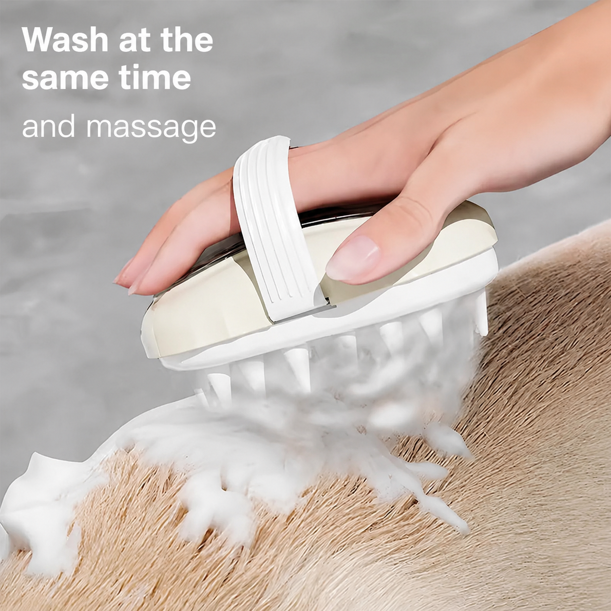 Silicone Bath Brush Dispenser