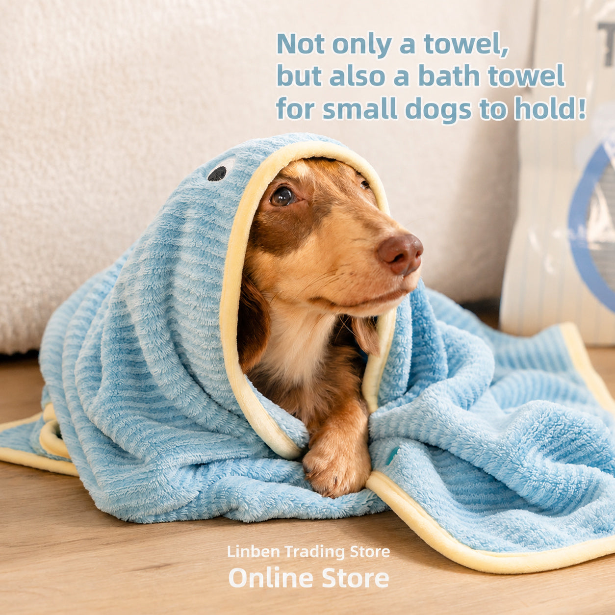 Quick-dry Snap-on Pet Wrap