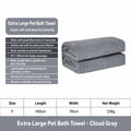 Quick-dry Plush Pet Towel