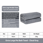 Quick-dry Plush Pet Towel