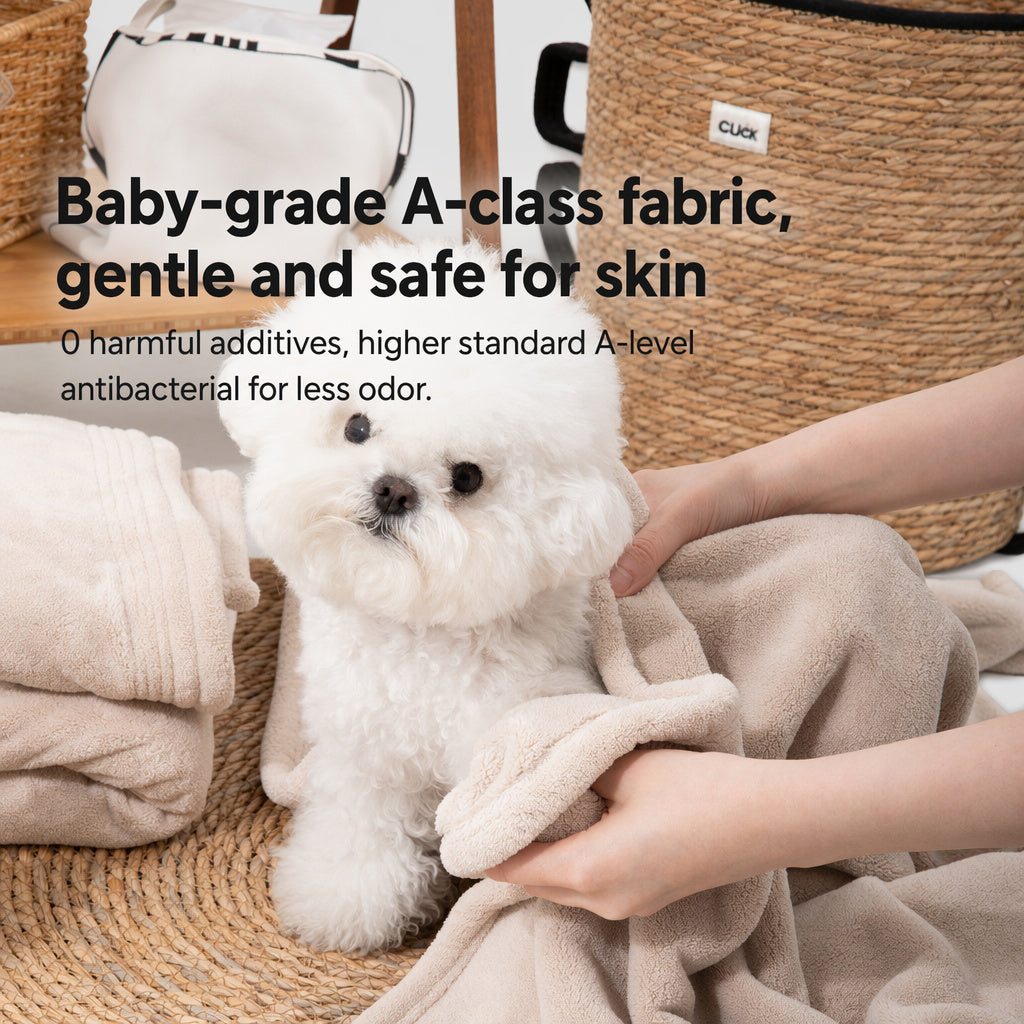 Cloud-soft Rapid-absorb Pet Towel
