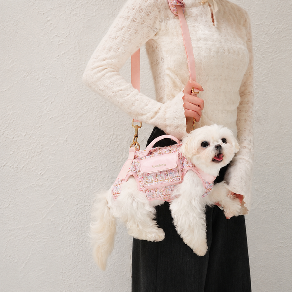 Tweed Side-Carry Pet Crossbody