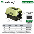 360° ventilated travel crate