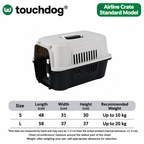 360° ventilated travel crate
