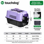 360° ventilated travel crate