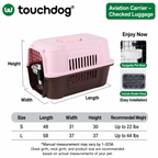 360° ventilated travel crate