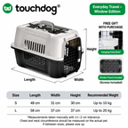 360° ventilated travel crate